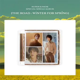 Official SUPER JUNIOR Special Single The Road Winter for Spring B Ver