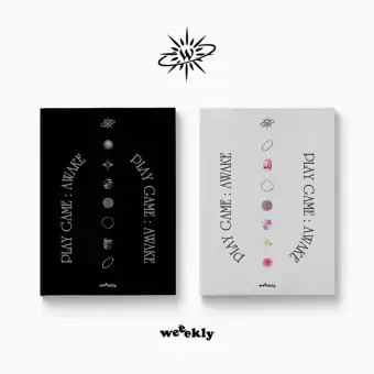 Official Album Weeekly 1st Single Album Play Game AWAKE Random Ver