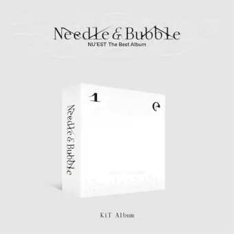 البوم اصلي NUEST The Best Album Needle Bubble KiT