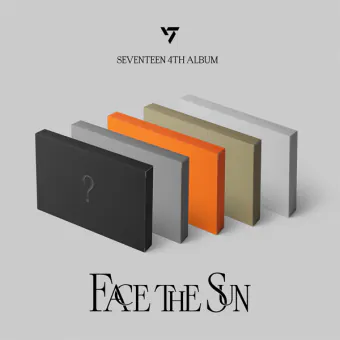 SEVENTEEN 4TH ALBUM Face the Sun FULL SET.