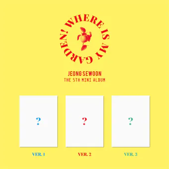 Jeong Se Woon Mini Album Vol.5 Where is my Garden! Random Ver.