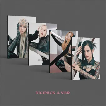 البوم اصلي النسخة الكاملة BLACKPINK 2nd BORN PINK DIGIPACK ver 4CD