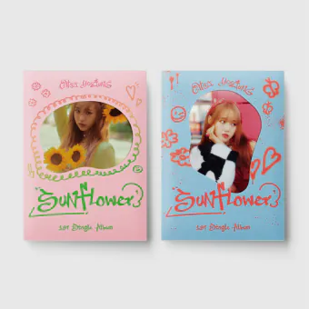 البوم اصلي CHOI YOOJUNG 1st Single Sunflower Lovely Ver Swag Ver