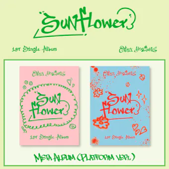البوم اصلي النسخة العشوائية CHOI YOOJUNG 1st Single Sunflower Platform Ver