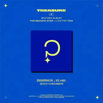 البوم اصلي TREASURE 2nd THE SECOND STEP CHAPTER TWO DIGIPACK ver