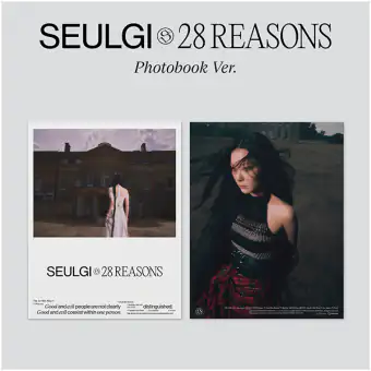 البوم اصلي SEULGI The 1st 28 Reasons RED VELVET Ver