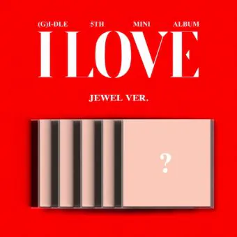 Official Album GIDLE 5th Mini Album I love JEWEL VER Random Ver