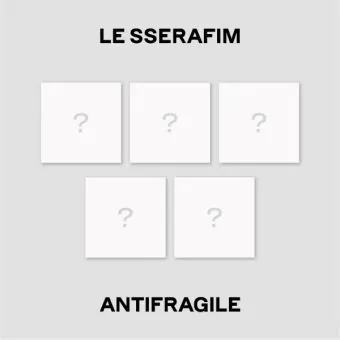 البوم اصلي النسخة العشوائية LE SSERAFIM 2nd ANTIFRAGILE Compact Ver