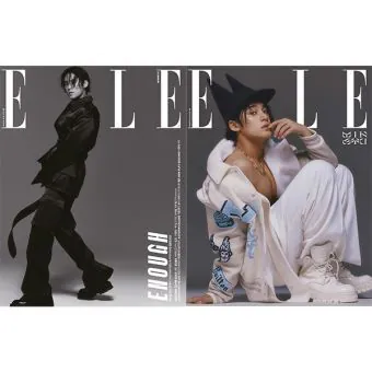 Official ELLE 202210 CD MINGYU Content SEVEVTEEN MINGYU P1HarmonySET