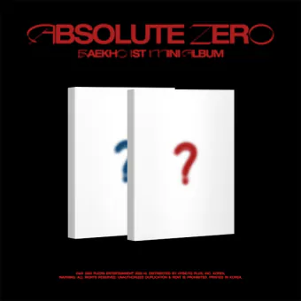 البوم اصلي النسخة الكاملة BAEKHO 1st Absolute Zero 2CD