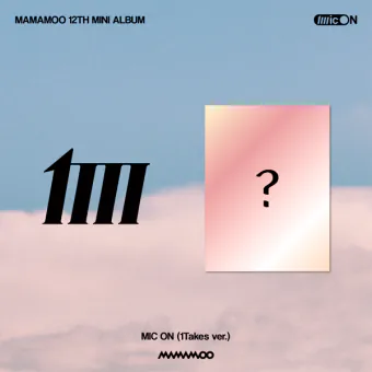 البوم اصلي MAMAMOO 12th Mini Album MIC ON 1Takes ver