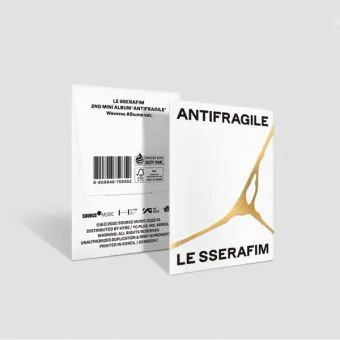 البوم اصلي LE SSERAFIM 2nd ANTIFRAGILE Weverse Albums Ver