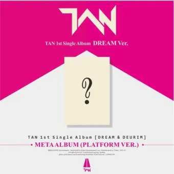 البوم اصلي TAN 1st Single DREAM DEURIM Platform Ver DREAM Ver