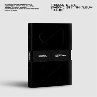 البوم اصلي BAEKHO 1st Absolute Zero Deluxe ver