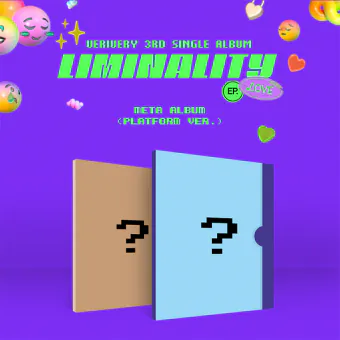 Official VERIVERY 3RD SINGLE Liminality EPLOVE PLATFORM VER Random Ver