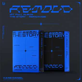 Official Album KANG DANIEL 1ST FULL ALBUM Retold Repackage Full Set