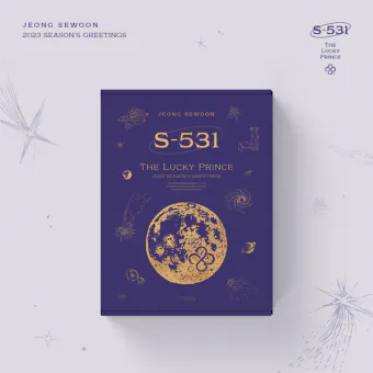 Official Product Jeong Se Woon 2023 SEASONS GREETINGS S531 THE LUCKY PRINCE