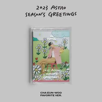 البوم اصلي ASTRO 2023 SEASONS GREETINGS CHA EUNWOO FAVORITE VER