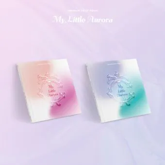 البوم اصلي النسخة الكاملة cignature 3rd EP My Little Aurora Saturn Ver Jupiter Ver 2CD