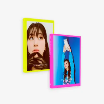 البوم اصلي TWICE CHAEYOUNG 1st Yes I am Chaeyoung Neon Pink Ver