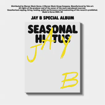 Official Album JAY B Special Album Seasonal Hiatus