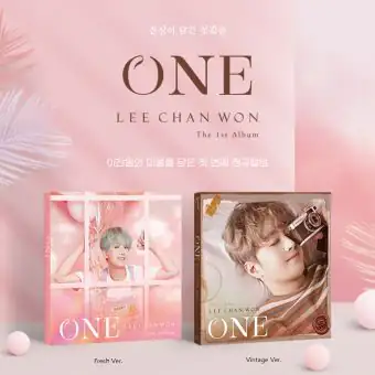 Official Album LEE CHAN WON 1st Album ONE Digipack Ver Vintage Ver