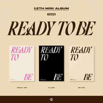 البوم اصلي النسخة العشوائية TWICE 12TH READY TO BE