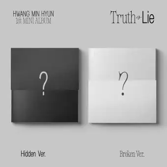 Official Album HWANG MIN HYUN 1st MINI ALBUM Truth or Lie2CD Full Set