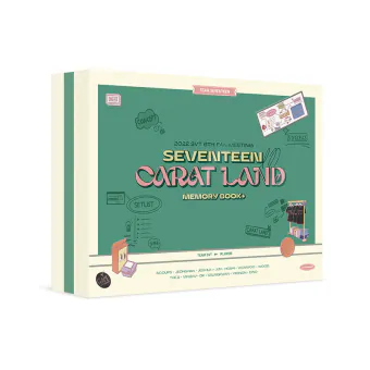 البوم اصلي Seventeen 2022 SVT 6TH FAN MEETING SEVENTEEN in CARAT LAND MEMORY DIGITAL COD