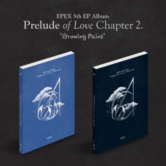 البوم اصلي النسخة الكاملة EPEX 5th EP 사랑의 서 챕터 2 성장통 CLOUD Ver FOX Ver 2CD