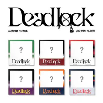 البوم اصلي النسخة العشوائية Xdinary Heroes 3rd Deadlock COMPACT Ver