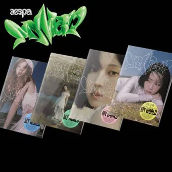 Official Album aespa The 3rd Mini Album MY WORLD Intro Ver Random Ver