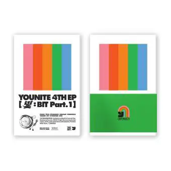 البوم اصلي YOUNITE 4TH EP 빛 BIT Part1 POCAALBUM