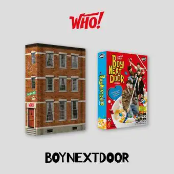 Official Product BOYNEXTDOOR 1st Single WHO ver Crunch ver 2CD Full Set