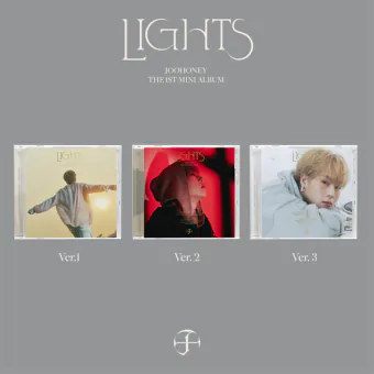 Official Album JOOHONEY 1st Mini Album LIGHTS Jewel Ver Random Ver
