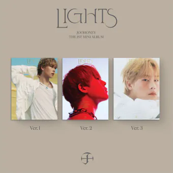 Official Album JOOHONEY 1st Mini Album LIGHTS Random Ver