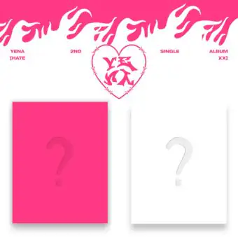 البوم اصلي النسخة العشوائية YENA 2nd Single HATE XX
