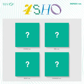 Official Product TEEN TOP 4SHO DIGIPACK ver RANDOM VER