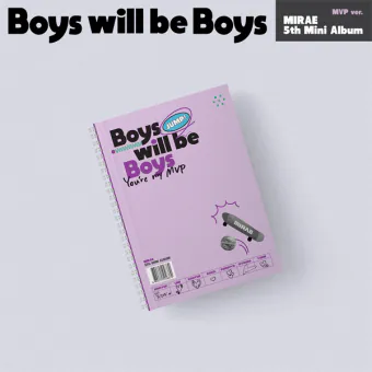 البوم اصلي MIRAE 5th Boys will be Boys MVP ver