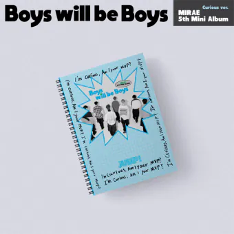 البوم اصلي MIRAE 5th Boys will be Boys Curious ver
