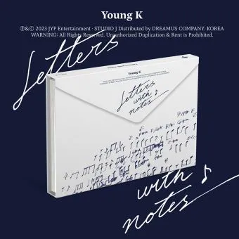 Official Product Young K Letters with notes