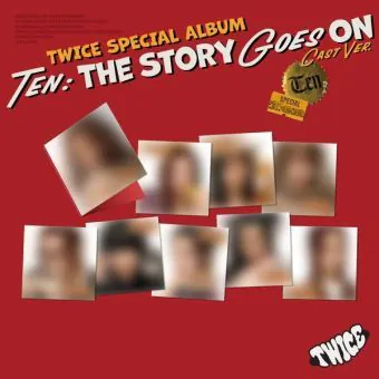 TWICE Special Album TEN The Story Goes On — CAST Ver. Random