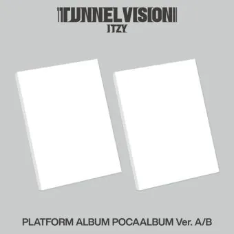 غلاف ألبوم ITZY TUNNEL VISION نسخة POCAALBUM العشوائية