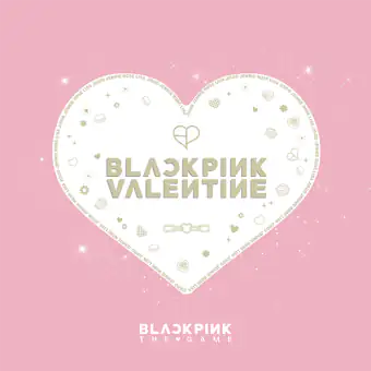 Official Product BLACKPINK THE GAME PHOTOCARD COLLECTION LOVELY VALENTINES
