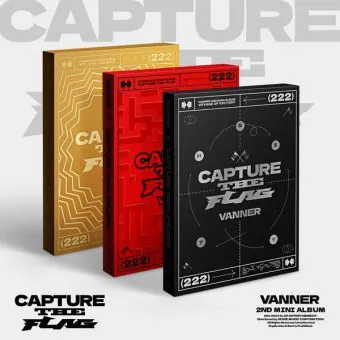 البوم اصلي النسخة الكاملة VANNER 2ND CAPTURE THE FLAG CAPTURE THE FLAG Ver HIT THE JACKPOT Ver VOYAGE OF VICTORY Ver 3CD