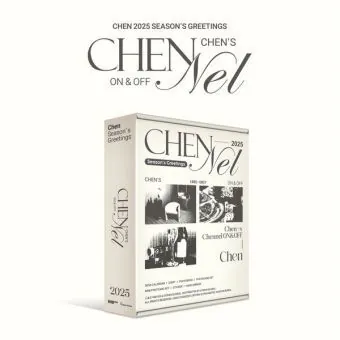 البوم اصلي CHEN 2025 SEASONS GREETINGS Chens Chennel ON OFF
