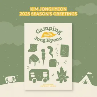 البوم اصلي KIM JONGHYEON 2025 SEASONS GREETINGS Camping with JongHyeon