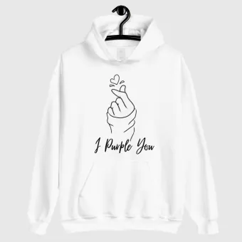 هودي بولوفر Bts — إصدار "BTS" — Bts Black Hoodie