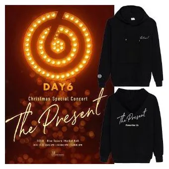 Day6 Unisex Hoodie The Present — Red Premium Ver.