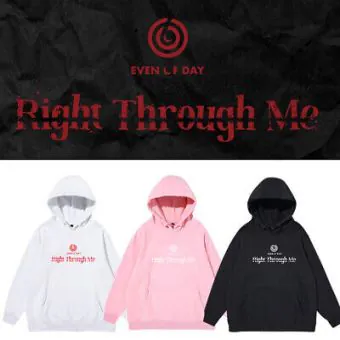 Day6 Oversized Hoodie Right Through Me — Beige Retro Ver.